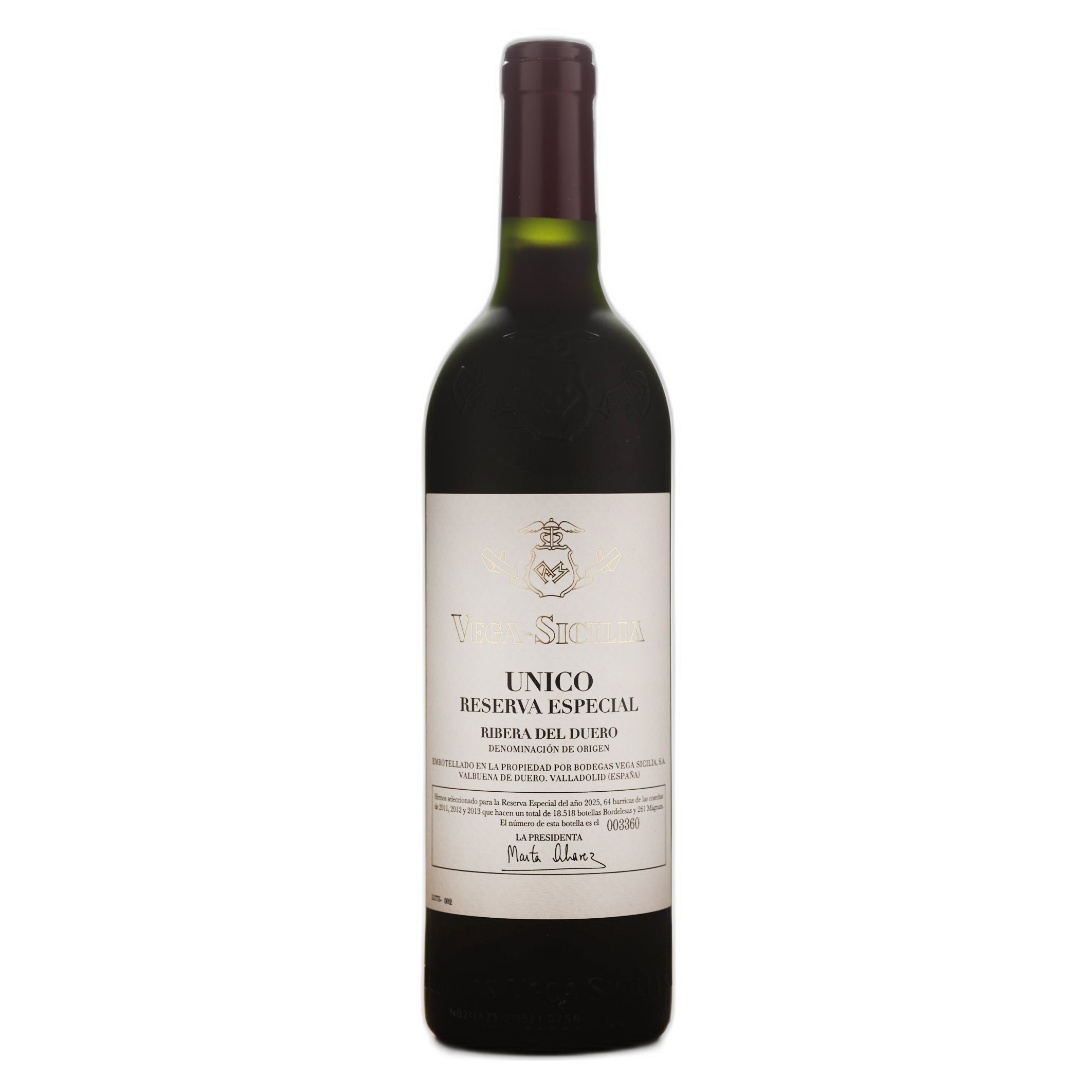 Vega Sicilia Único Rva Especial Venta 2025 (2011 2012 2013)