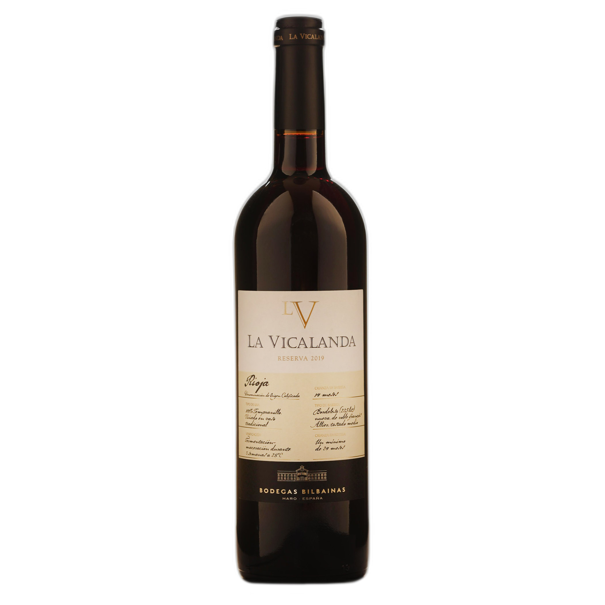 La Vicalanda Reserva 2019